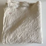 Nappe de ferme de réserve en lin brut 19e L260cm