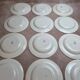Set of 12 plates Terre de Fer Clairefontaine Cyclamens