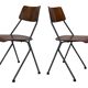 Vintage chair by Ahrend Cirkel 1960s minimalist Dutch design