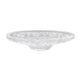 Presentation dish in cut crystal