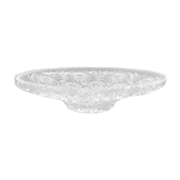 Presentation dish in cut crystal
