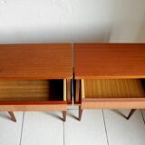 Pair of 70s bedside