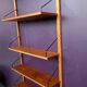 Modular shelving unit “Royal System” by Poul Cadovius, dating from the 1950s.