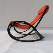 Sgarsul Rocking Chair by Gae Aulenti for Poltronova, 1960s.