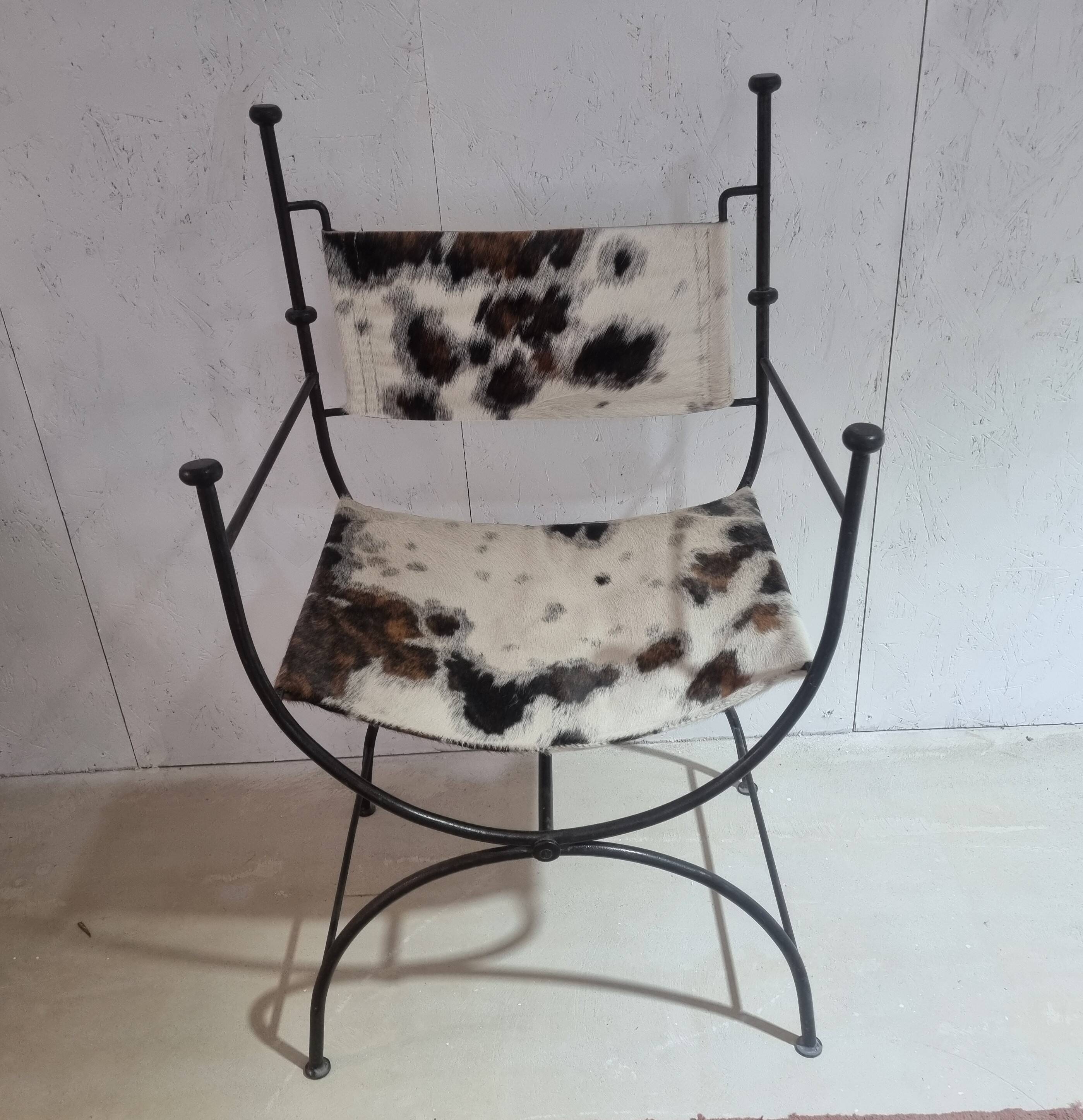 Art Deco Curule chair