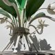 Metal flower bouquet ceiling chandelier