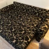 Set of 2 convertible sofas and a wing chair