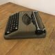 Ancient typewriter Hermes baby