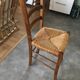 Chaise style maison de campagne en hêtre massif