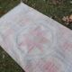 Vintage Turkish hallway rug 87x385 cm