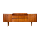 Avalon buffet in Teak and Glass