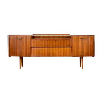 Avalon buffet in Teak and Glass