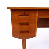 Teak desk, Denmark, 1960s.