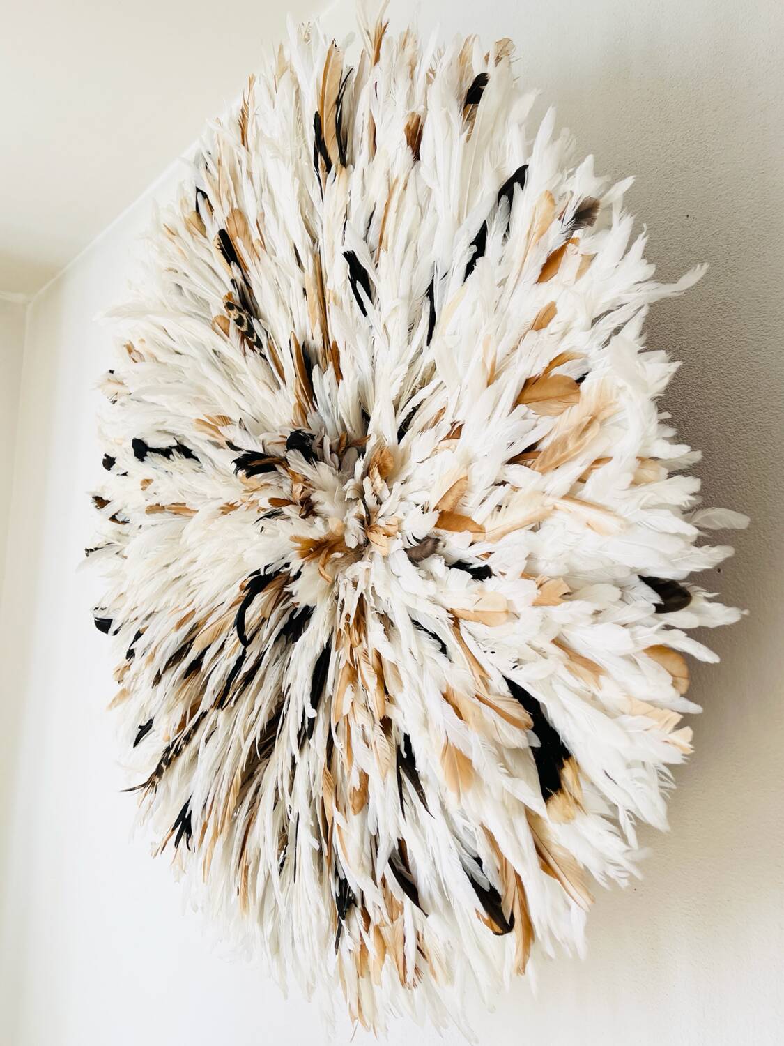 Juju Hat white speckled 80 cm