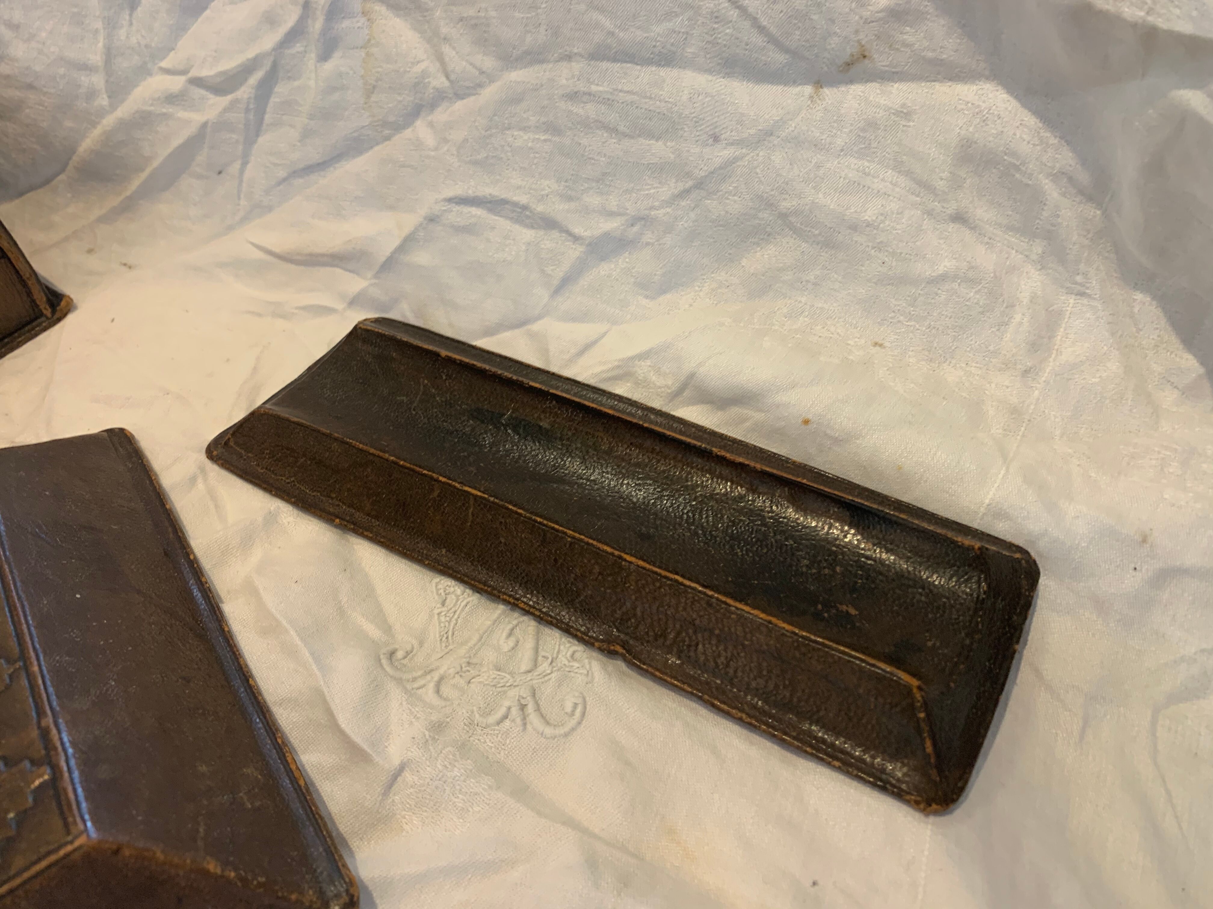 Leather office necessities