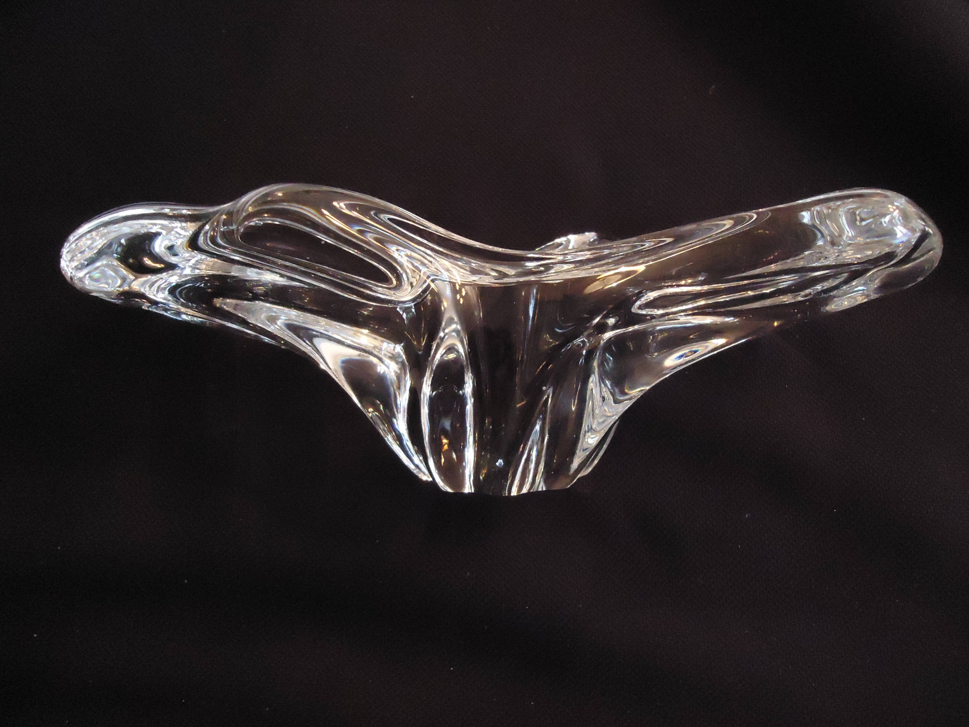 Baccarat crystal ashtray catchall Model Avila