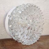 Plafonnier en verre 1970