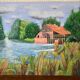 Painting The Mill of Maintenay