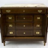 Liberty Italian Thuja Briar and Pink Portugal Marble Dresser, 20s
