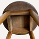 Dutch art deco stool, Amsterdam School ca 1920-1930