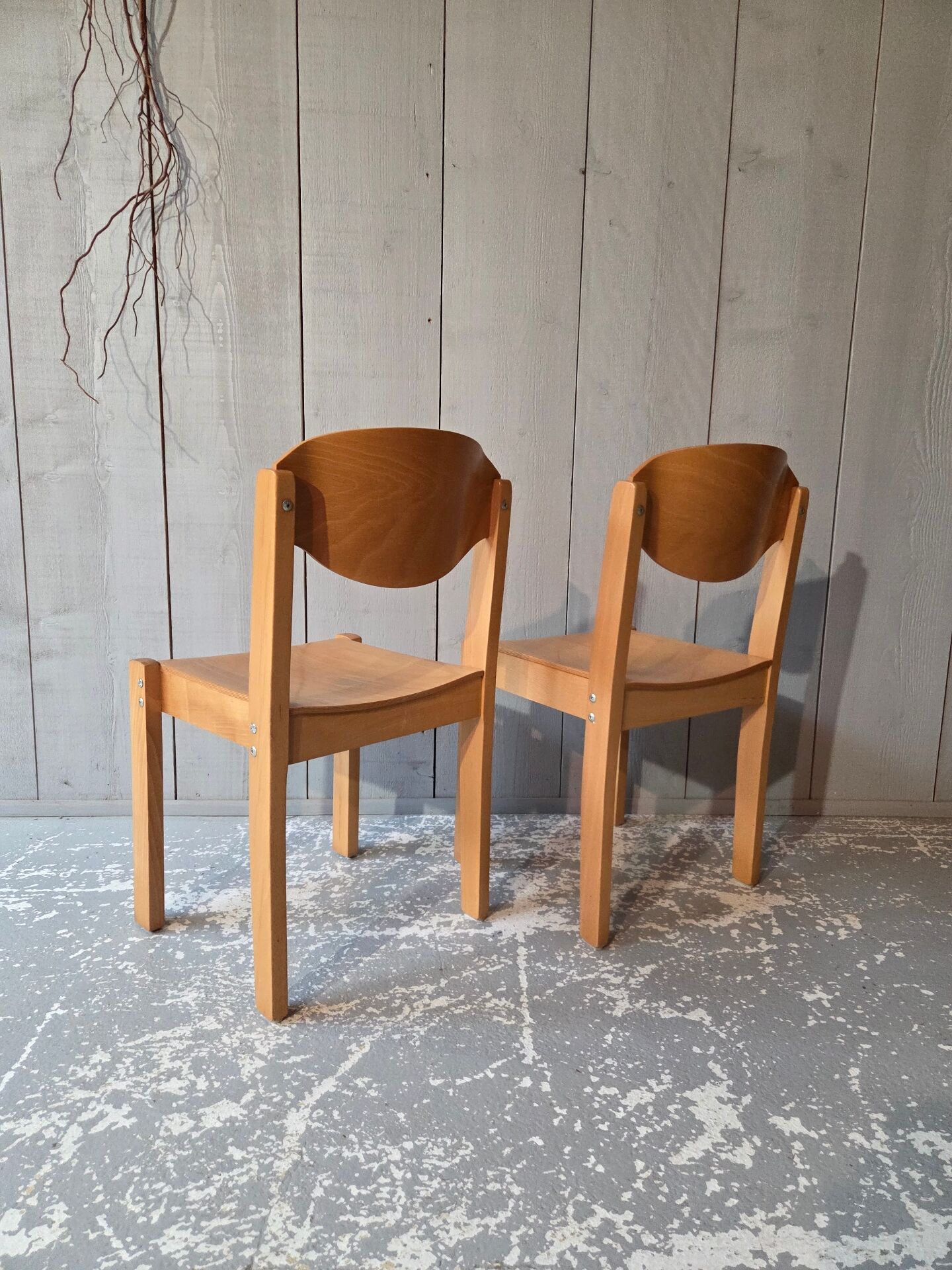 Stackable chairs