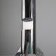 Steel sculpture table lamp