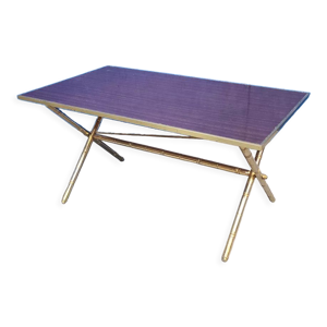 Table basse pied bambou