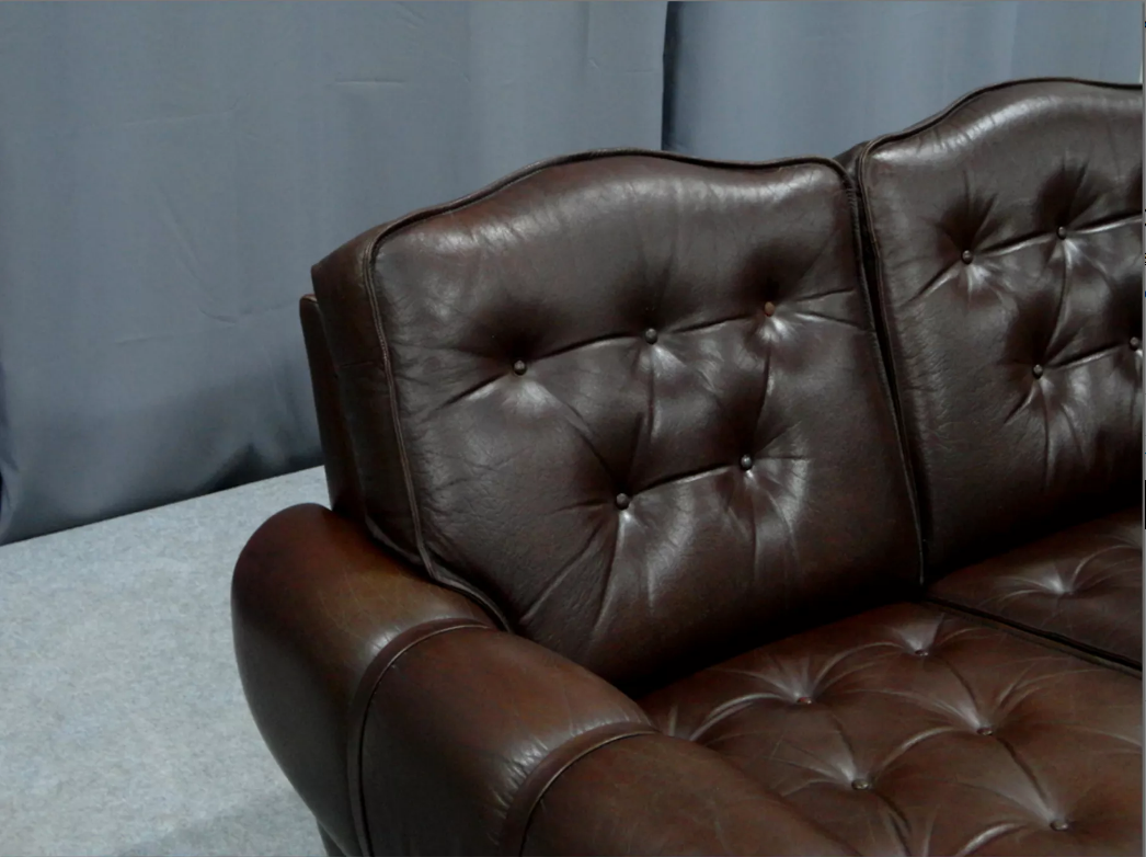 Leather sofa, 1970