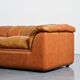 Cocker leather sofa, Bresciani, Poltrona Frau, around 1975