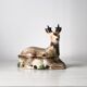 Michel Caugant Terrine deer deer ceramic earthenware vintage