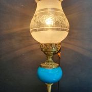 Pair of antique gold wall sconces