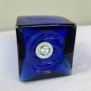 Grande bouteille bleu cobalt