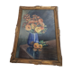 Bouquet de fleurs aquarelle ancien