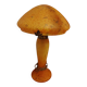 Magnificent Art Nouveau lamp in the shape of a mushroom.