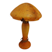 Magnificent Art Nouveau lamp in the shape of a mushroom.