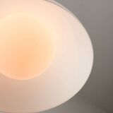 Italian Space Age Pendant in Brass and Acrylic Glass, 1970s