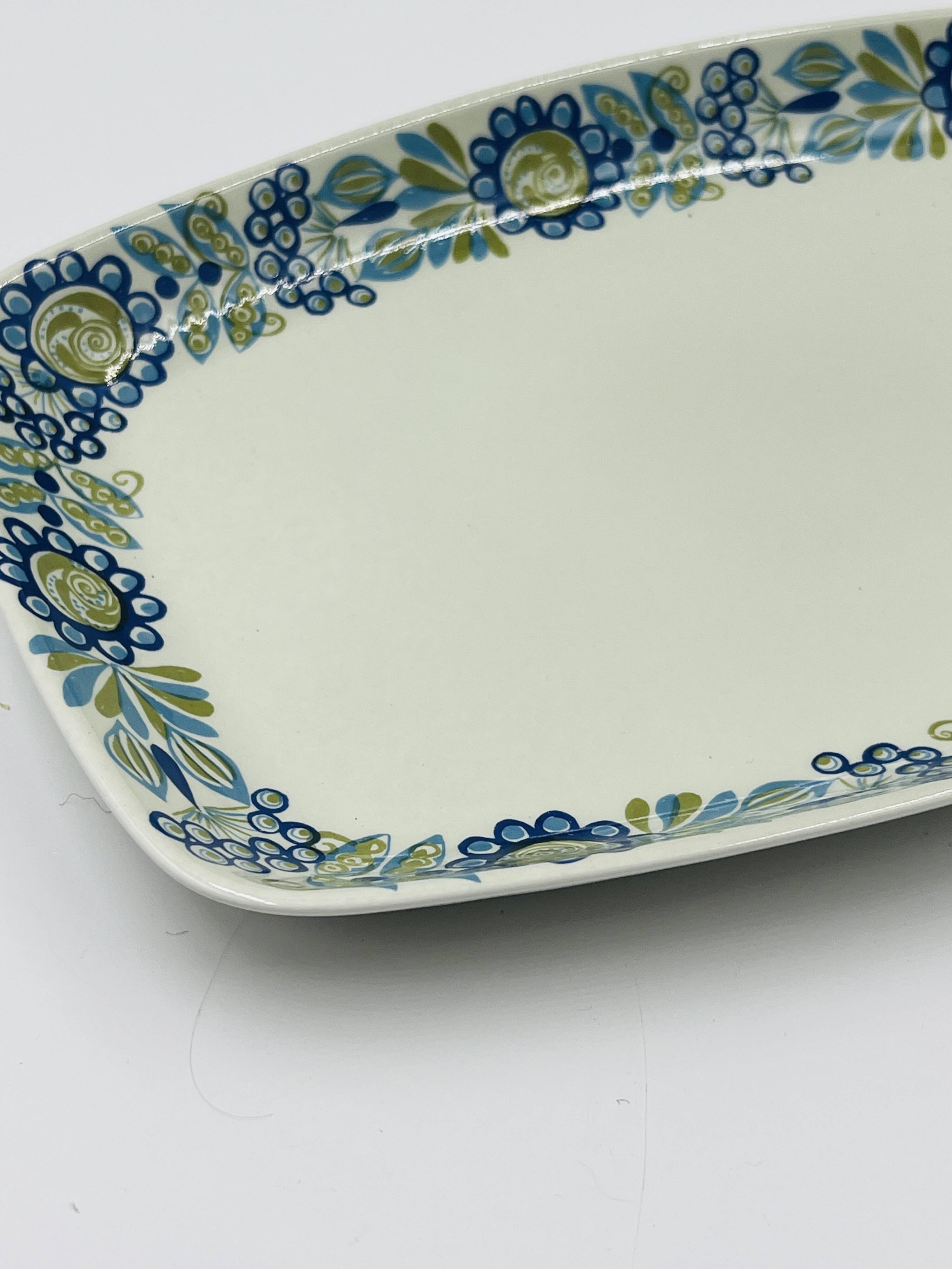 Plat "Tor Viking" Figgjo Norvège – Design 70s