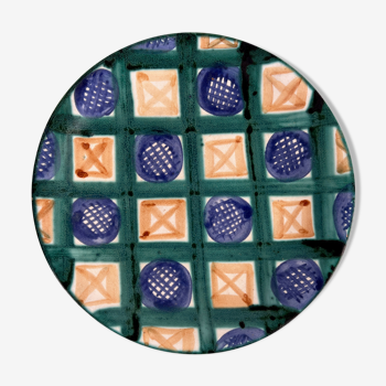 Ceramic plate by Robert Picault