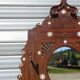 Old Syrian entrance furniture