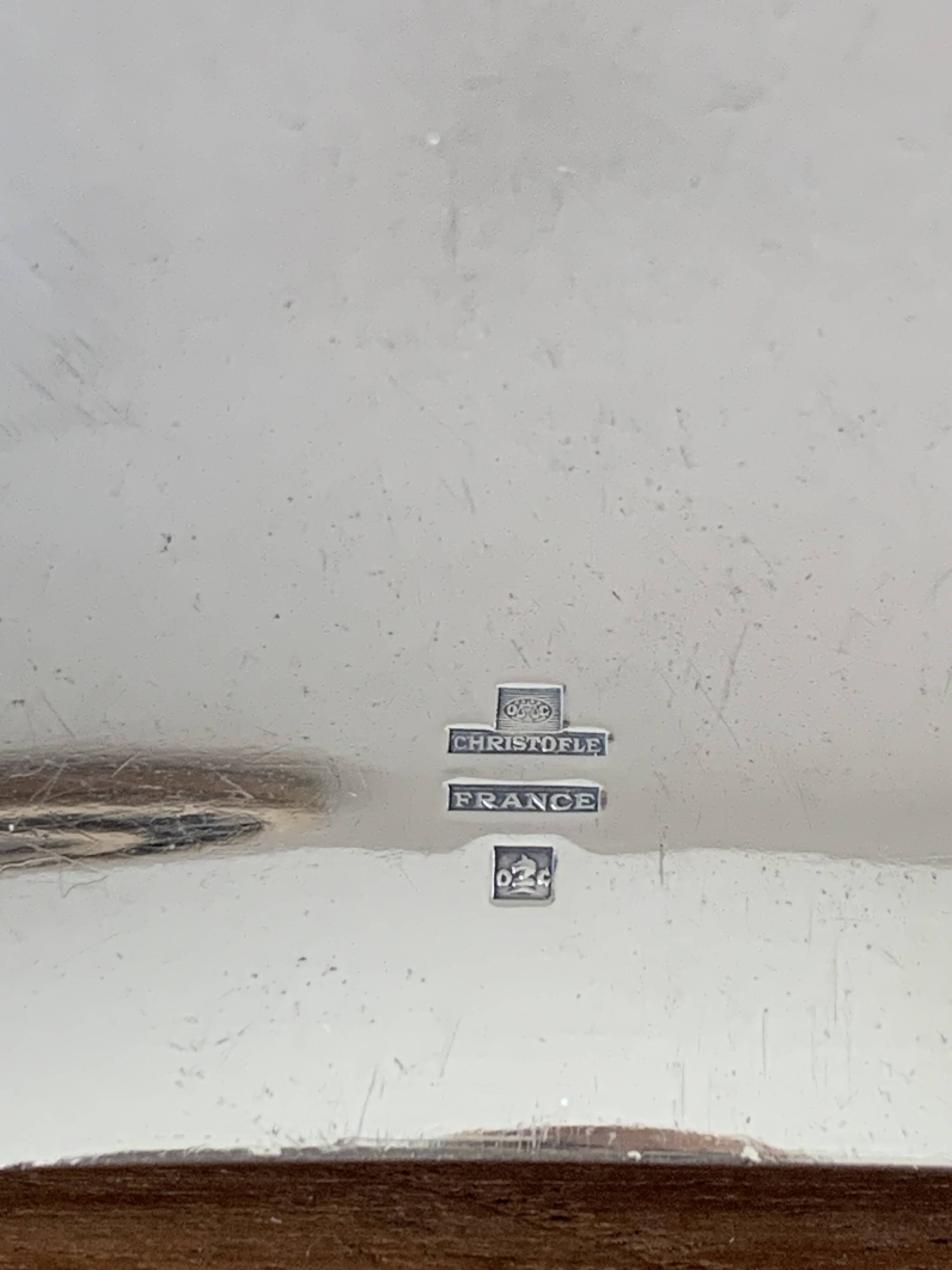 Christofle silver-plated catchall tray