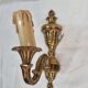 Louis XVI bronze wall lamp