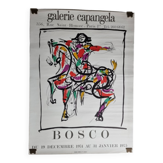 Original lithographed poster "Pierre Bosco", 1970s, 64 cm