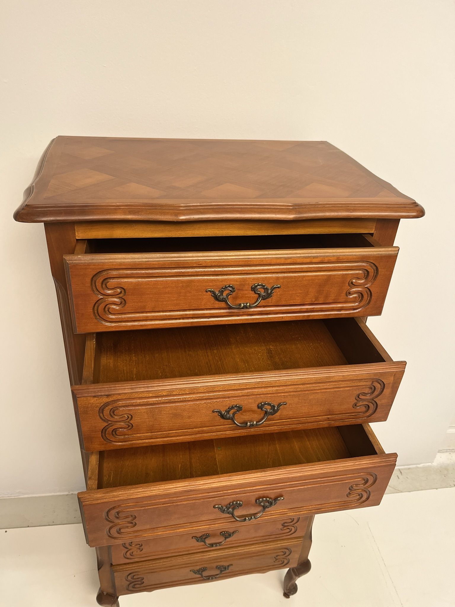 Semainier vintage  style louis XV