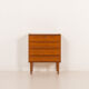 Danish teak chest of drawers, 1970s