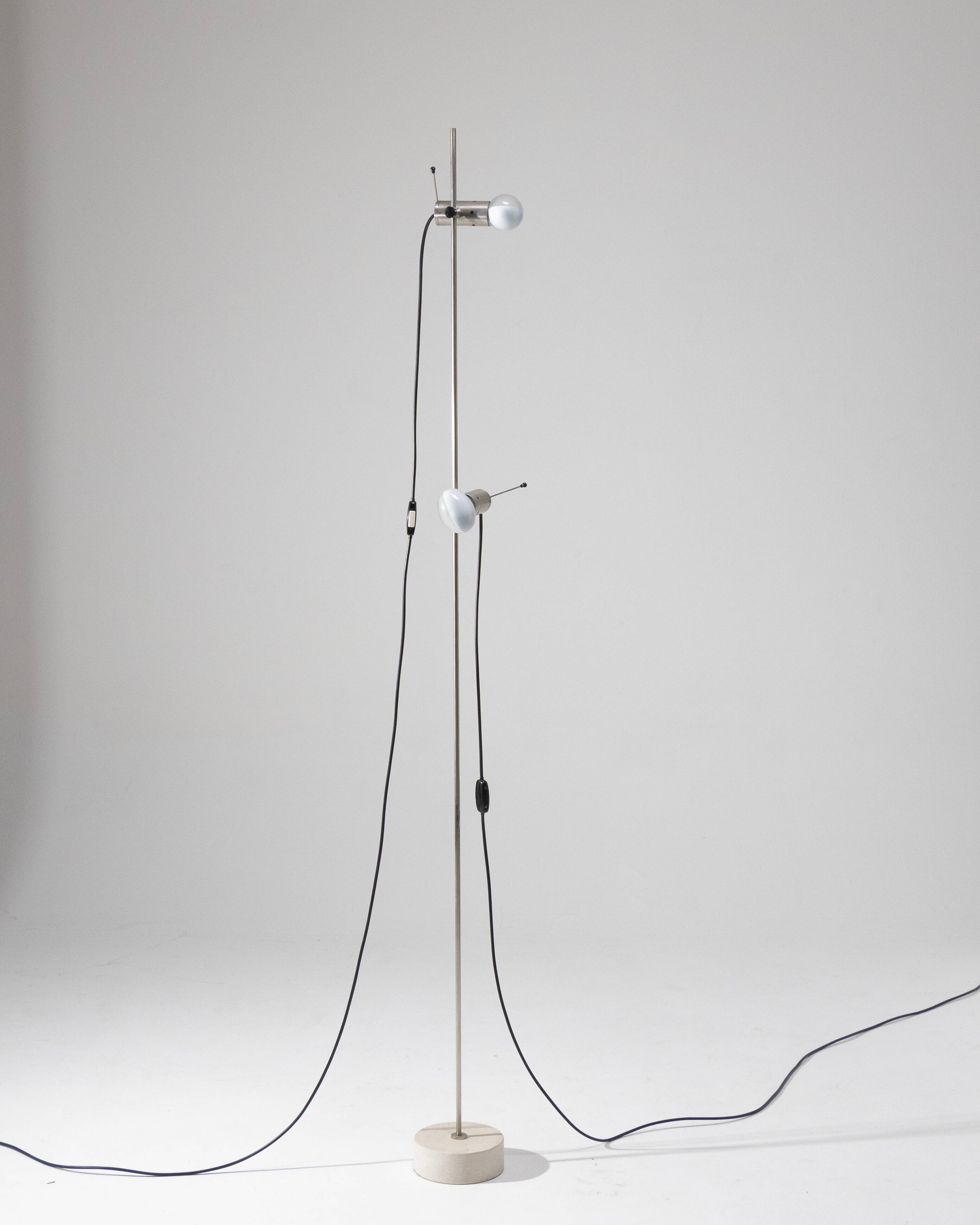 3873 floor lamp, Tito Agnoli, 1950s