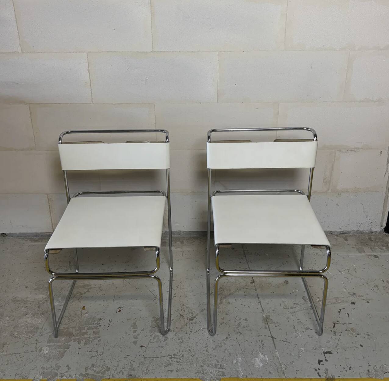 Lot of 2 "Libellula" Giovanni chairs - Planula | 1970s 1980s