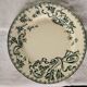 9 earthenware dessert plates with Herbarium and Salins motif