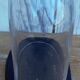 Antique wedding globe in oval glass 27 cm high