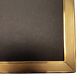 Golden square frame Italy circa 1970