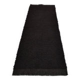 2x8 Dark Brown Vintage Runner Rug 67x240Cm SK 242085